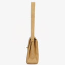 Chanel Beige Quilted Lambskin Diana Shoulder Bag With 24K Gold-Plated Hardware