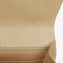 Chanel Beige Quilted Lambskin Flap Crossbody Bag