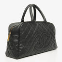 Chanel Black Caviar Boston Bag