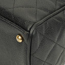 Chanel Black Caviar Boston Bag