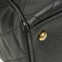 Chanel Black Caviar Boston Bag