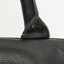 Chanel Black Caviar Boston Bag