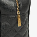 Chanel Black Caviar Boston Bag