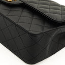 Chanel Medium Classic Double Flap Bag Black Quilted Caviar Leather With Gold-Tone Hardware, 2009-2010