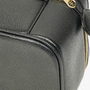 Chanel Black Caviar Leather Vanity Case