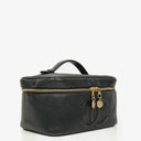 Chanel Black Caviar Leather Vanity Case