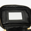 Chanel Black Caviar Leather Vanity Case