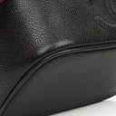 Chanel Black Caviar Leather Vanity Case