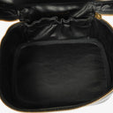 Chanel Black Caviar Leather Vanity Case