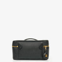 Chanel Black Caviar Leather Vanity Case