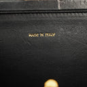 Chanel Black Chevron Quilted Patent Leather Vanity Case Box Bag