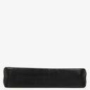 Chanel Black Diagonal Quilted Lambskin Leather Medium Classic Single Flap Bag With 24K Gold-Plated Hardware