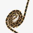 Chanel Black Diagonal Quilted Lambskin Leather Medium Classic Single Flap Bag With 24K Gold-Plated Hardware