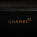 Chanel Black Double-Sided Flap Bag In Quilted Patent Leather