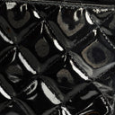 Chanel Black Double-Sided Flap Bag In Quilted Patent Leather