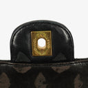 Chanel Black Double-Sided Flap Bag In Quilted Patent Leather