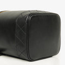 Chanel Black Leather Vanity Case