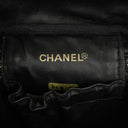 Chanel Black Leather Vanity Case