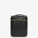 Chanel Black Leather Vanity Case
