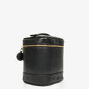 Chanel Black Leather Vanity Case