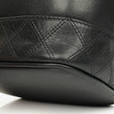 Chanel Black Leather Vanity Case
