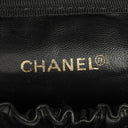 Chanel Black Leather Vanity Case