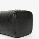 Chanel Black Leather Vanity Case
