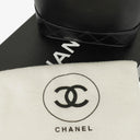 Chanel Black Leather Vanity Case