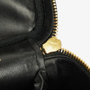 Chanel Black Leather Vanity Case