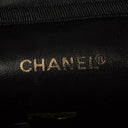 Chanel Black Leather Vanity Case