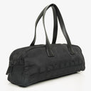 Chanel Black New Travel Line Nylon Mini Boston Bag