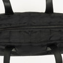 Chanel Black New Travel Line Nylon Mini Boston Bag