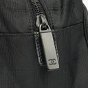 Chanel Black New Travel Line Nylon Mini Boston Bag