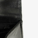 Chanel Black Quilted Patent Leather Top Handle Flap Bag With 24K Gold-Plated Hardware