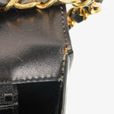 Chanel Black Patent Leather Full Flap With 24k Gold Plated Hardware