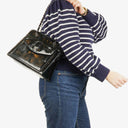 Chanel Black Patent Leather Shoulder Bag