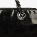 Chanel Black Patent Leather Shoulder Bag