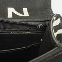 Chanel Black Quilted Canvas Coco ID Chain Bag