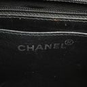 Chanel Black Quilted Canvas Coco ID Chain Bag