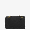 Chanel Black Quilted Double Flap Bag