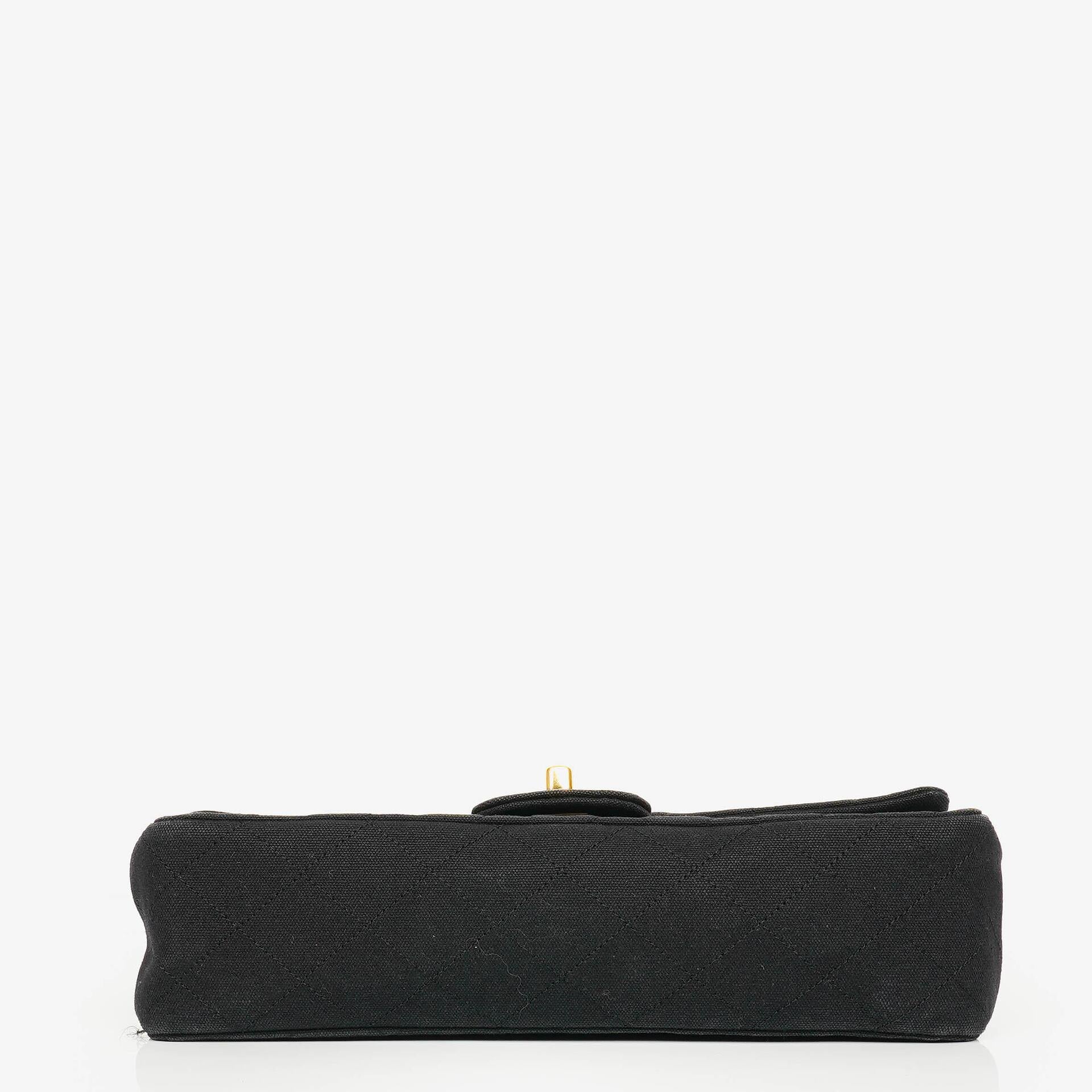 Chanel Black Quilted Double Flap Bag