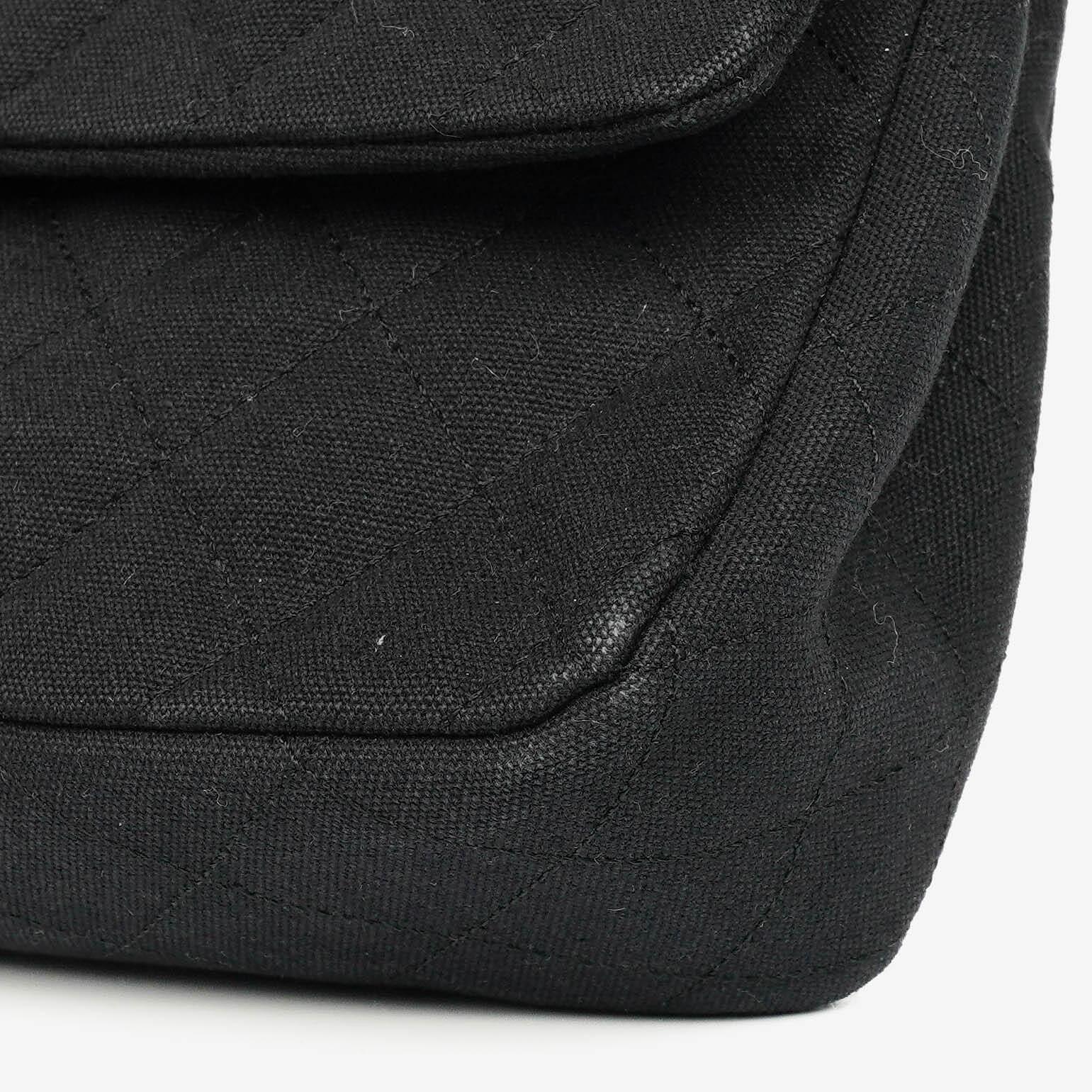 Chanel Black Quilted Double Flap Bag