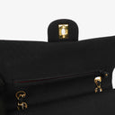 Chanel Black Quilted Double Flap Bag