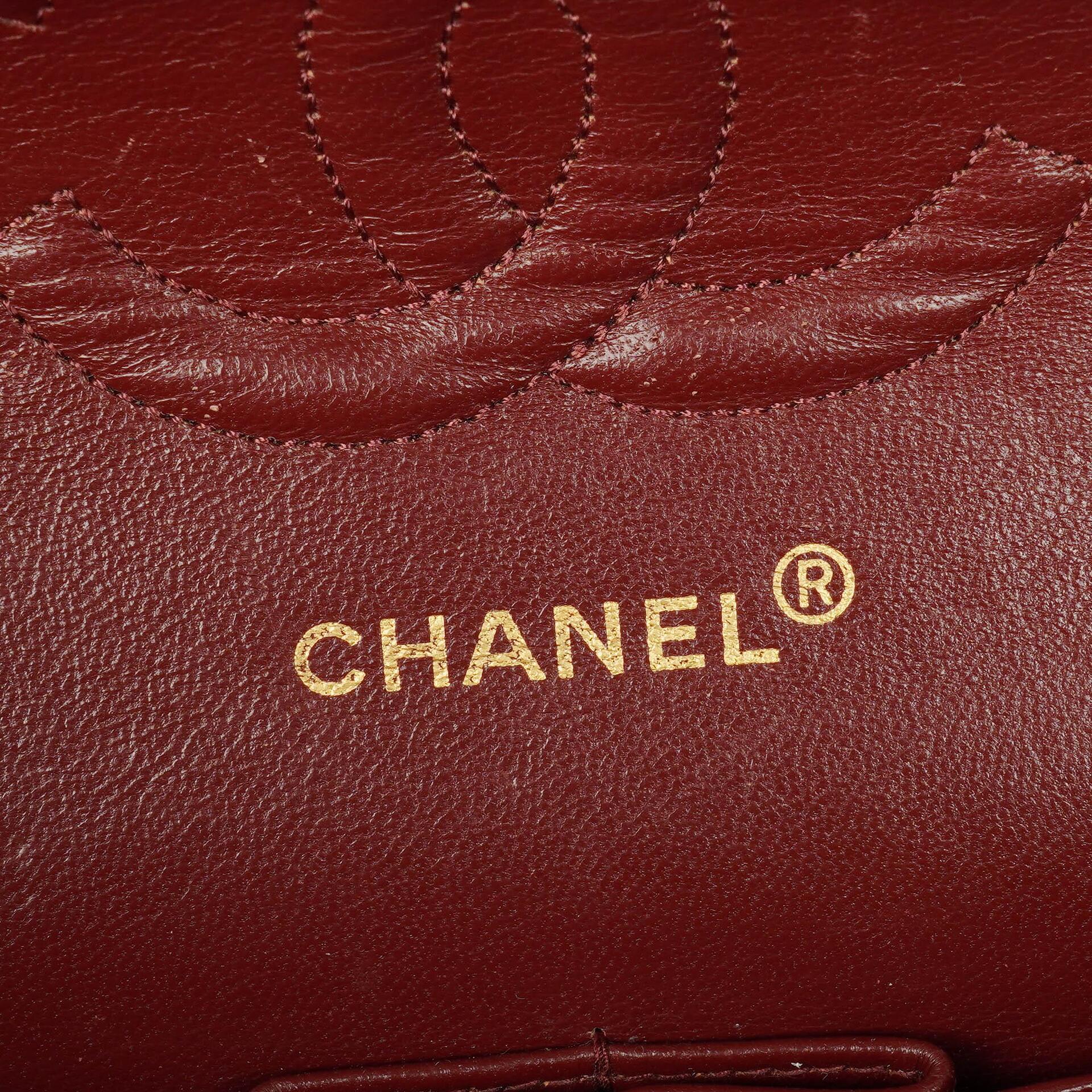 Chanel Black Quilted Double Flap Bag