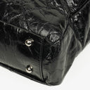 Chanel Black Quilted Glazed Calfskin Leather and Tweed Portobello Tote Bag
