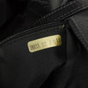 Chanel Black Quilted Glazed Calfskin Leather and Tweed Portobello Tote Bag
