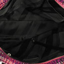 Chanel Black Quilted Glazed Calfskin Leather and Tweed Portobello Tote Bag