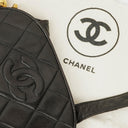 Chanel Black Quilted Lambskin Crossbody Bag