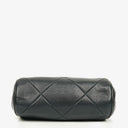 Chanel Black Quilted Lambskin Leather Mini Tassel Barrel Bag