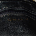 Chanel Black Quilted Lambskin Leather Mini Tassel Barrel Bag